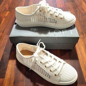 Woven sneakers